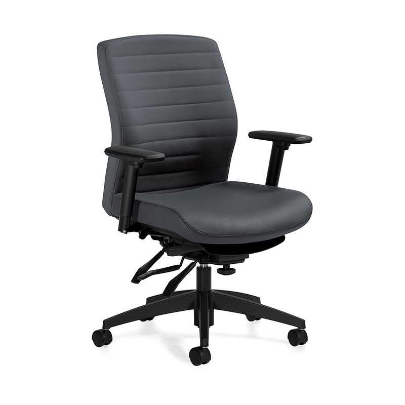 Global Global Aspen 2852-3 Multi-Tilter Fabric Mid-Back Ergonomic Task Chair