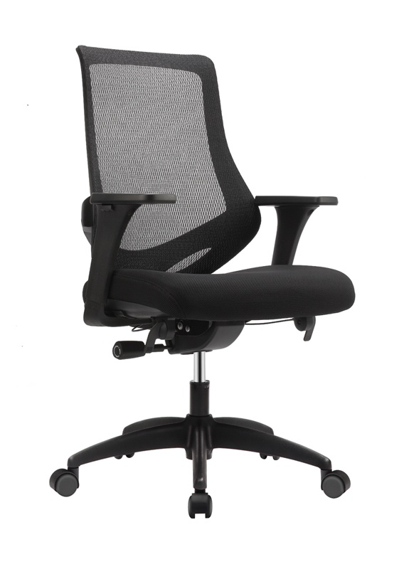 Eurotech Eurotech Astra MF2000 Mesh-Back Fabric Mid-Back Task Chair