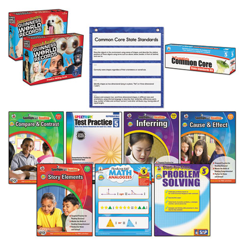 Carson-Dellosa Publishing Carson-Dellosa Common Core Math & Language Arts Grade 5 Kit