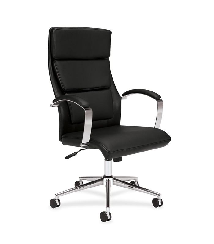 basyx Basyx VL105 Leather High-Back Executive Chair