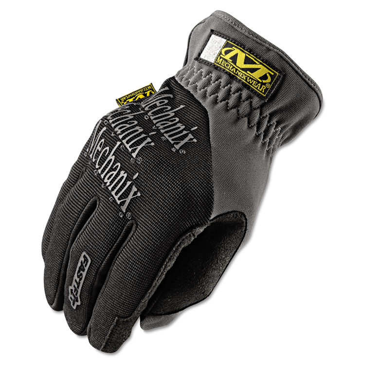 Mechanix Wear Fastfit Large Work Gloves Black/gray