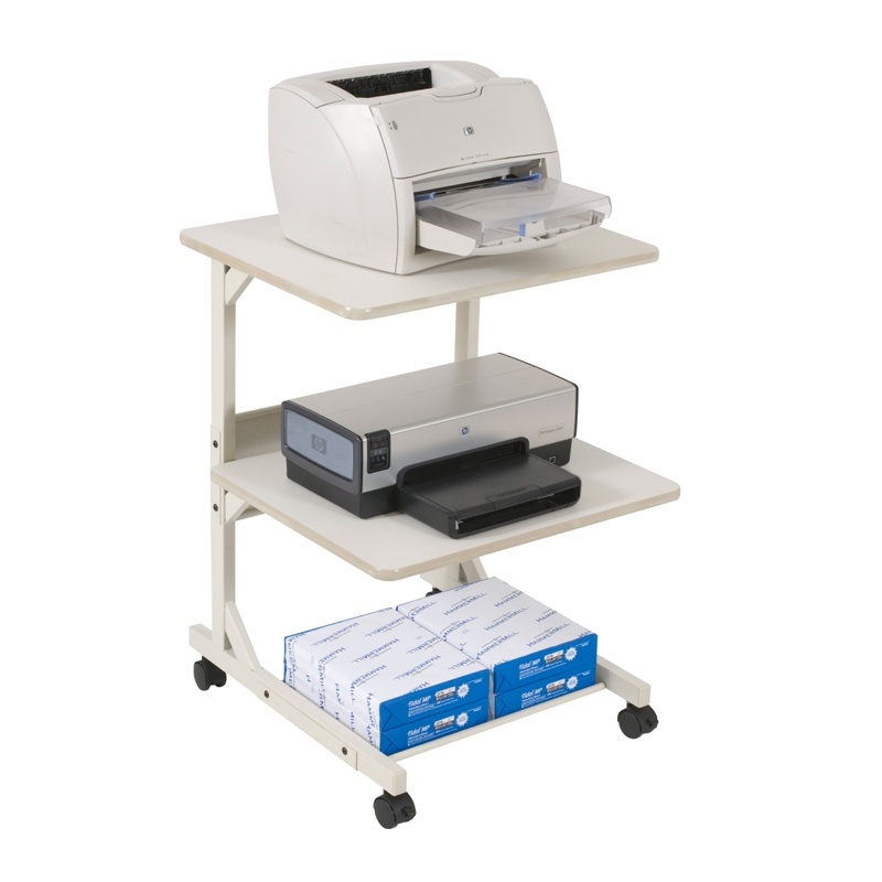 Balt 23701 3-shelf Deskside Printer Cart