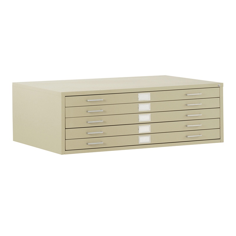 Sandusky 5-drawer Flat File Cabinet For 36" X 24" Sheets