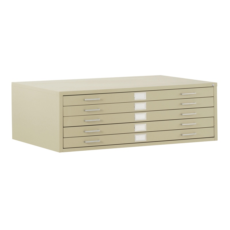 Sandusky 5-drawer Flat File Cabinet For 36" X 48" Sheets