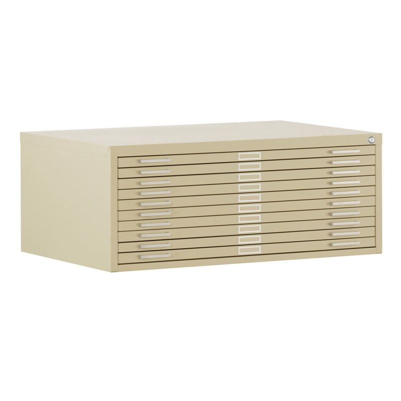 Sandusky 10-drawer Flat File Cabinet For 30" X 42" Sheets