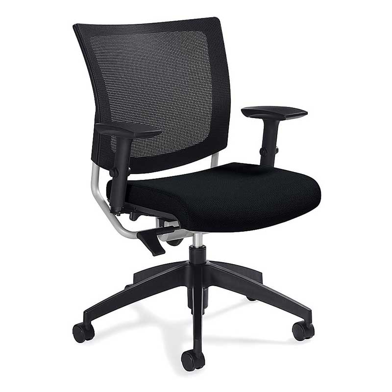 Global Graphic 2738mb Mesh-back Fabric Mid-back Executive Office Chair