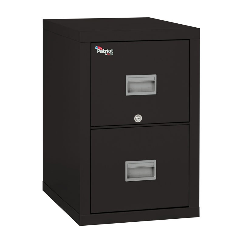 Fireking Patriot 2-drawer 25" Deep 1-hour Rated Fireproof File Cabinet Letter & Legal