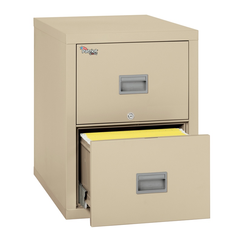 Fireking Patriot 2-drawer 31" Deep 1-hour Rated Fireproof File Cabinet Legal