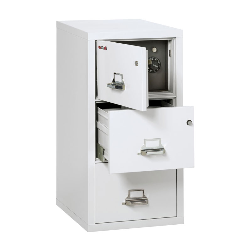 Fireking Safe-in-a-file 3-drawer 31" Deep 1-hour Rated Fireproof File Cabinet Legal