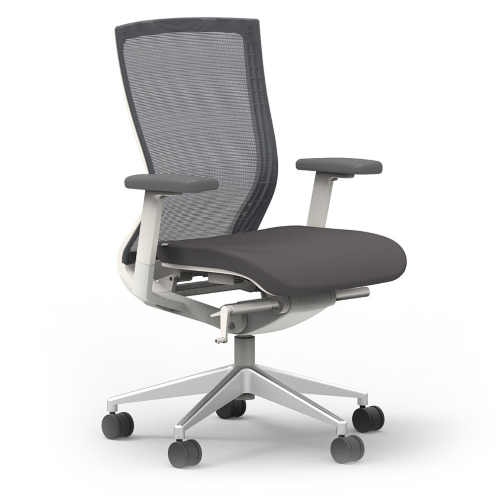 Cherryman Idesk Oroblanco 402 Mesh-back Fabric High-back Task Chair
