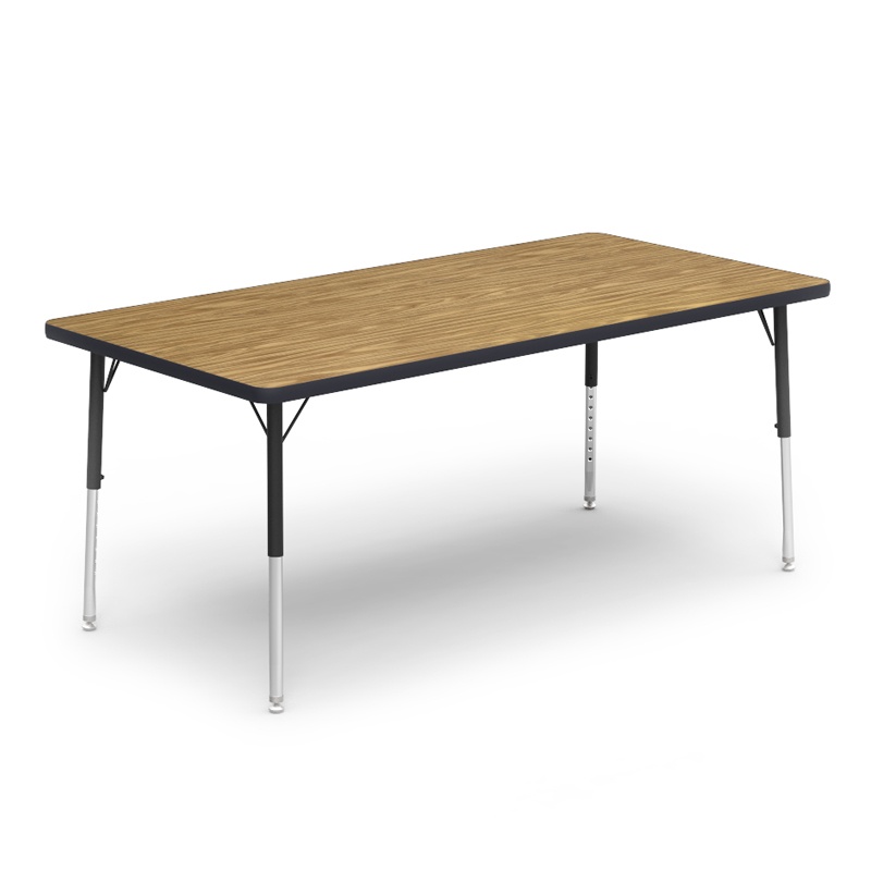 Virco 60" W X 30" D Short Leg Classroom Activity Table