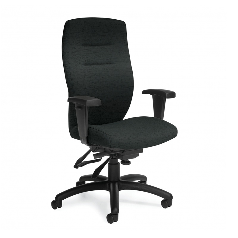 Global Synopsis 5080-3 Multi-tilter Fabric High-back Executive Office Chair