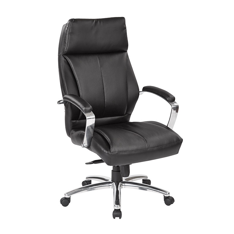 Office Star Pro-line Ii Deluxe Eco-leather High-back Executive Office Chair