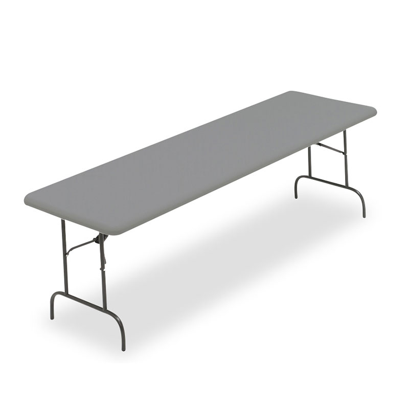 Iceberg Indestructable Too 96" W X 30" D Plastic Folding Table