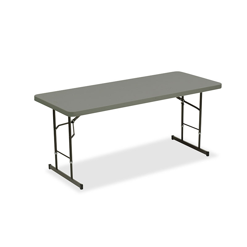 Iceberg Indestructable Too 72" W X 30" D Height Adjustable Folding Table