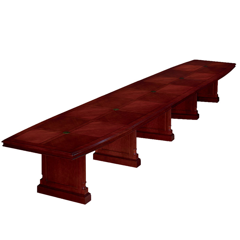 Dmi Furniture Keswick 7990-264ex 22 Ft Boat-shaped Expandable Conference Table