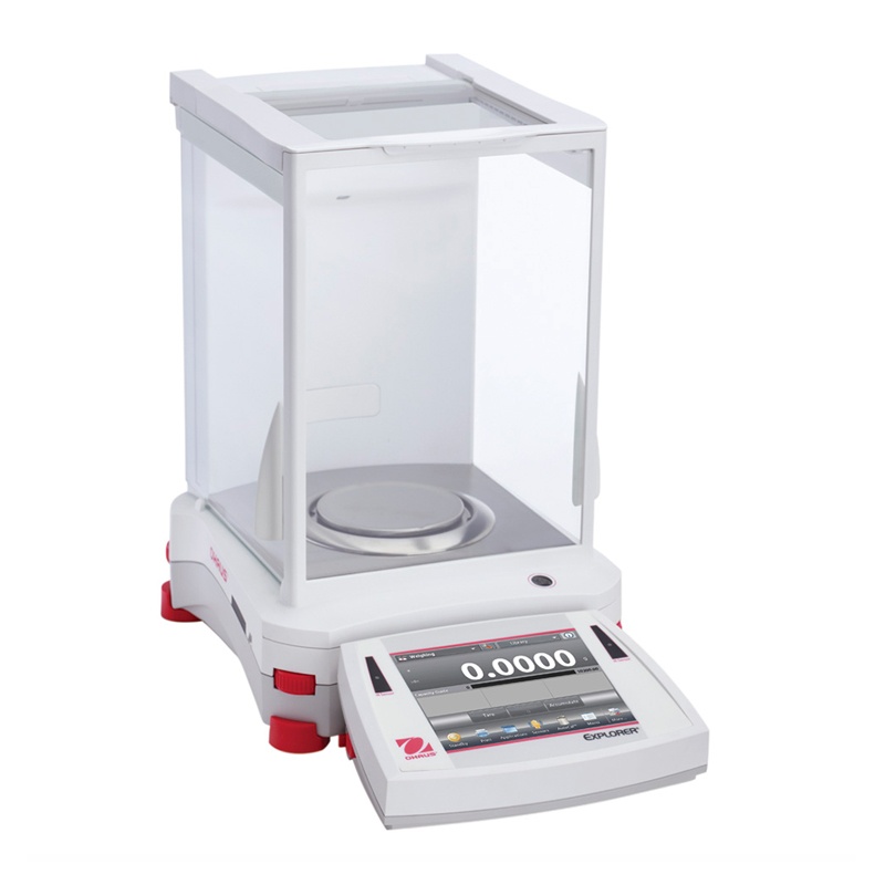 Ohaus Explorer Ex224n/ad Legal For Trade Auto Door Analytical Balance 220g Capacity