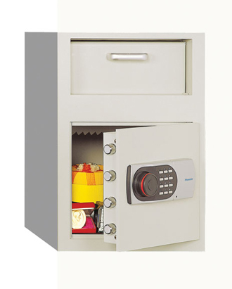 Phoenix 991e .80 Cubic Foot Front Loading Electronic Lock Depository Safe