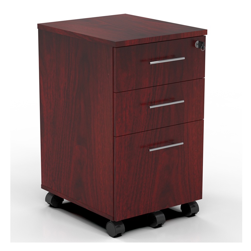 Mayline Medina Mnbbf 3-drawer Box/box/file Mobile Pedestal Cabinet