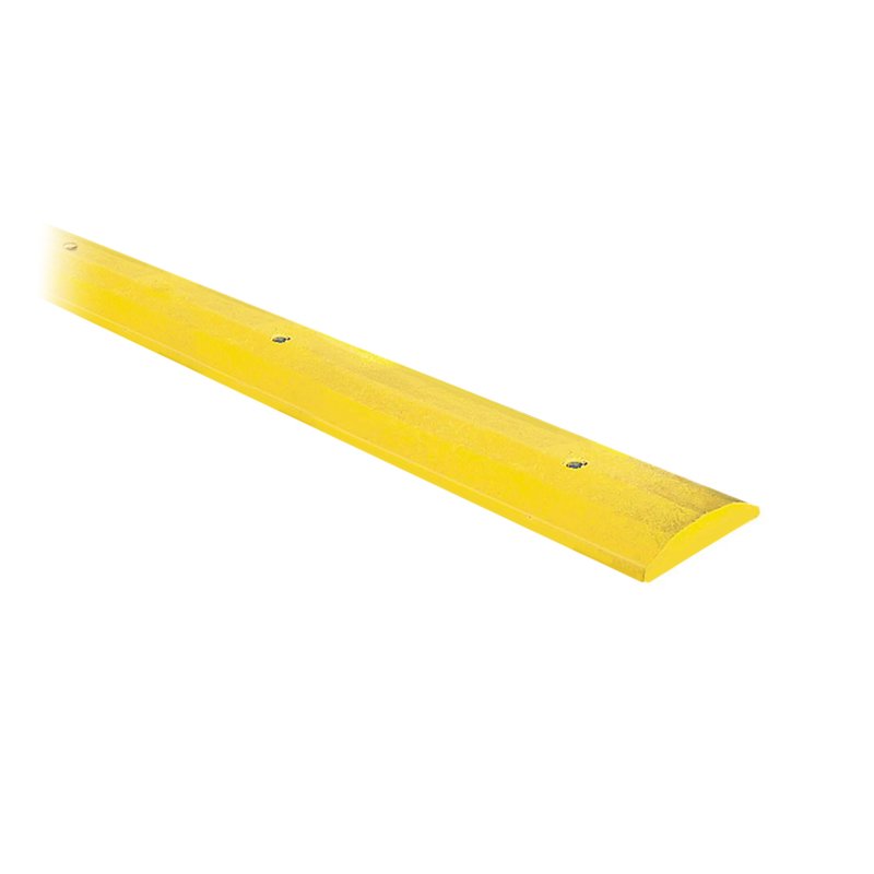 Checkers 4 Ft. Standard Recycled Plastic Speed Bump In Yellow