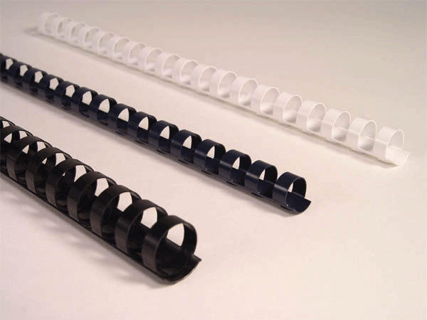 Akiles 1/4-inch Comb Bindings (100 Pcs.) 20 Sheet Capacity