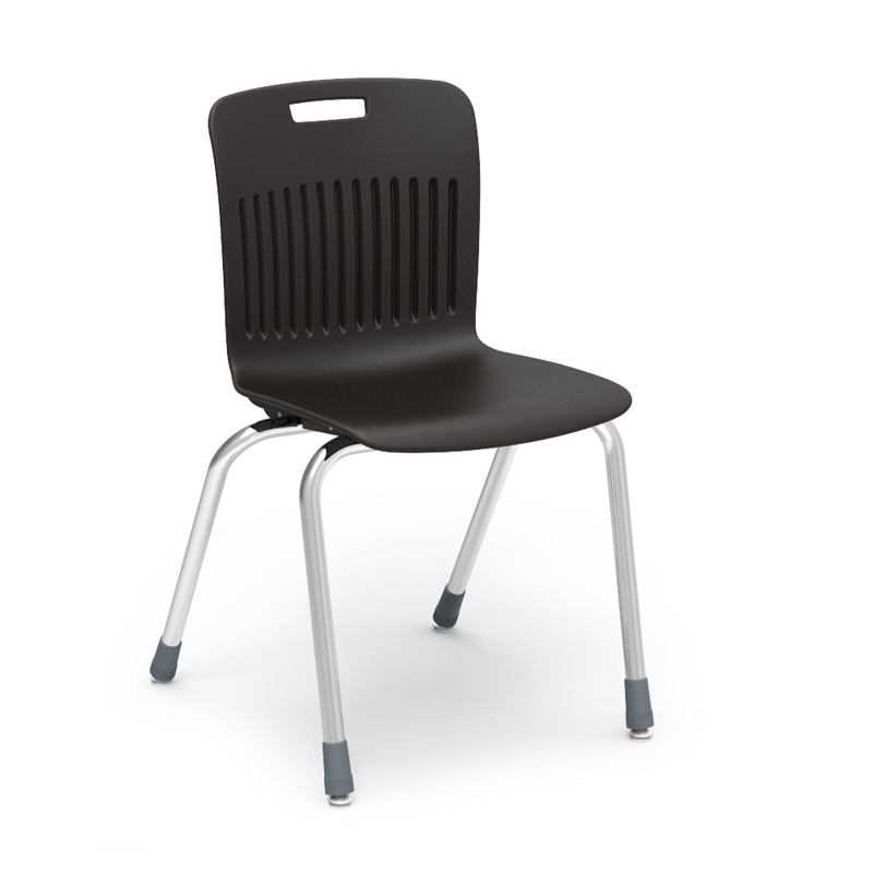 Virco Analogy 18" H Classroom Stacking Chair 4-pack