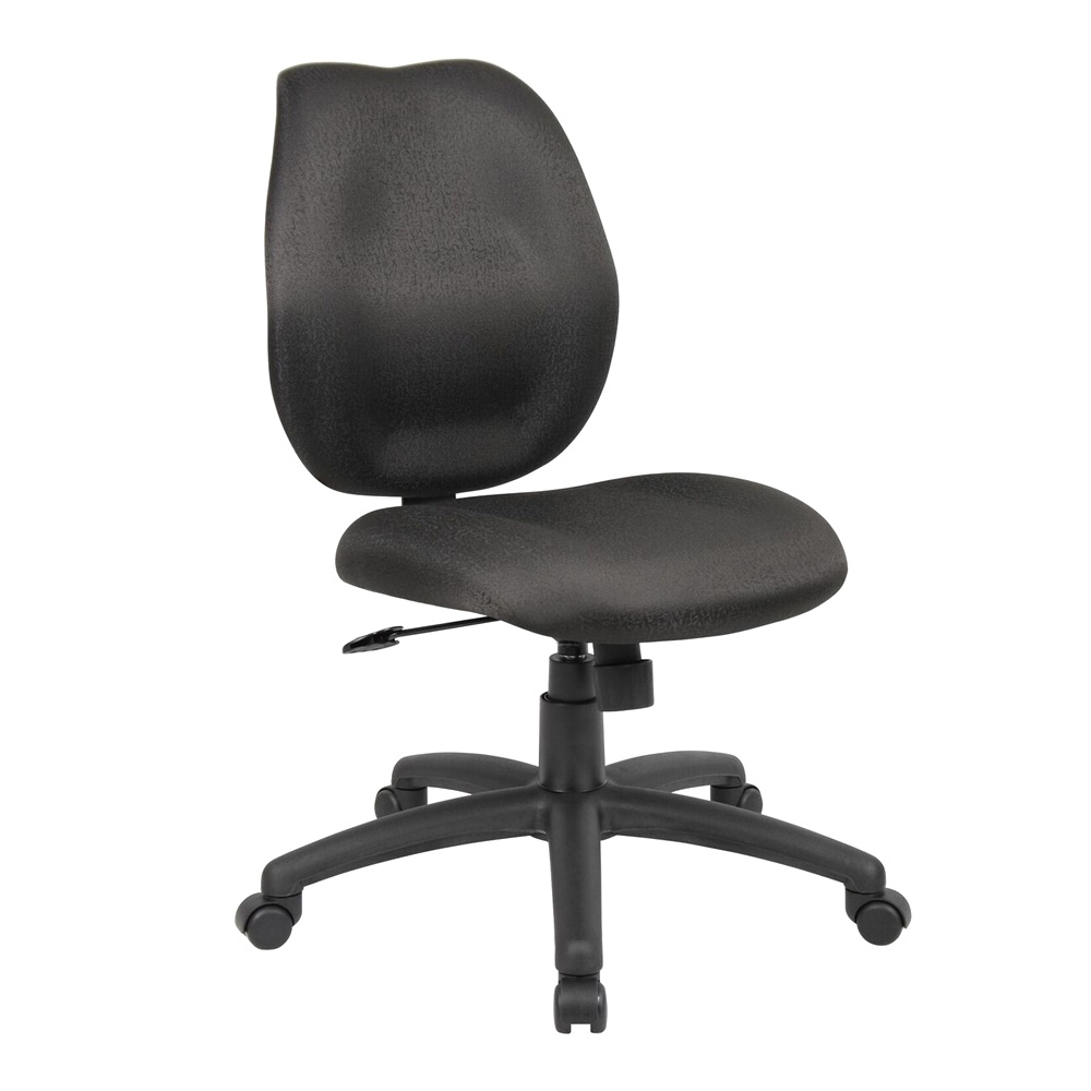 Boss B1016-bk Ratchet Back Fabric Mid-back Task Chair Black