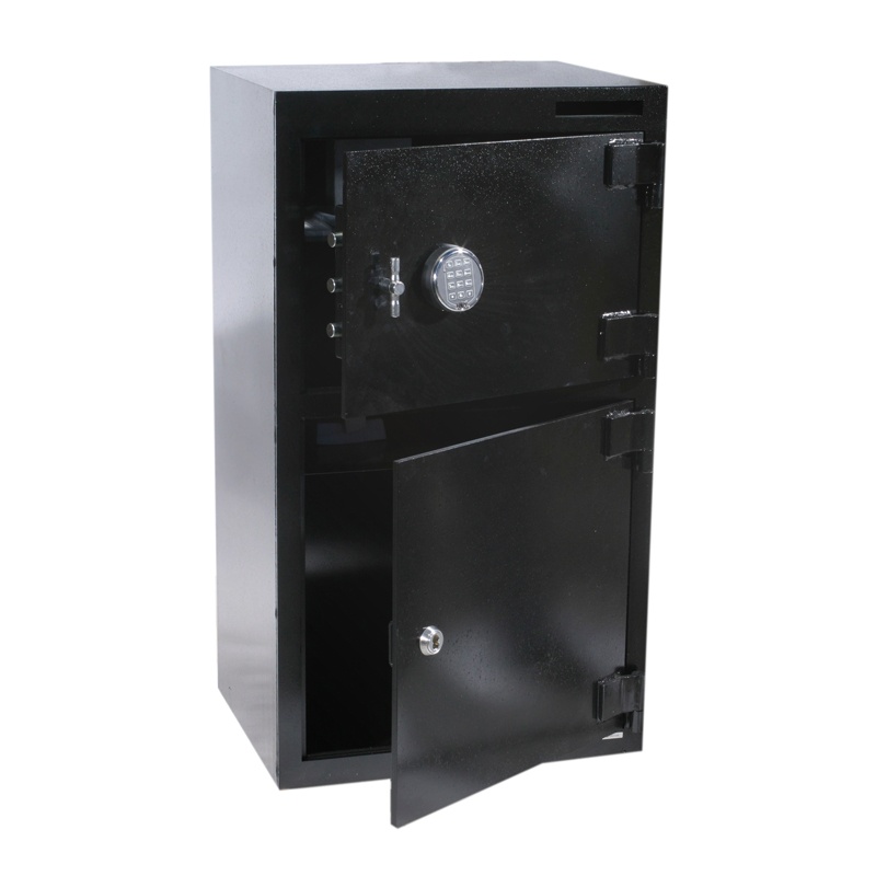 Fireking B4626s Electronic Lock & Key Two Door One Shelf 5.5 Cu. Ft. "b" Rated Deposit Safe