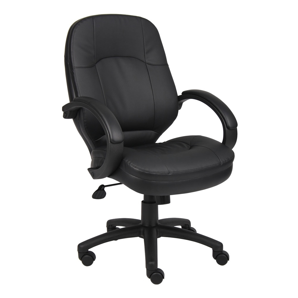 Boss B726 Leatherplus Mid-back Executive Office Chair