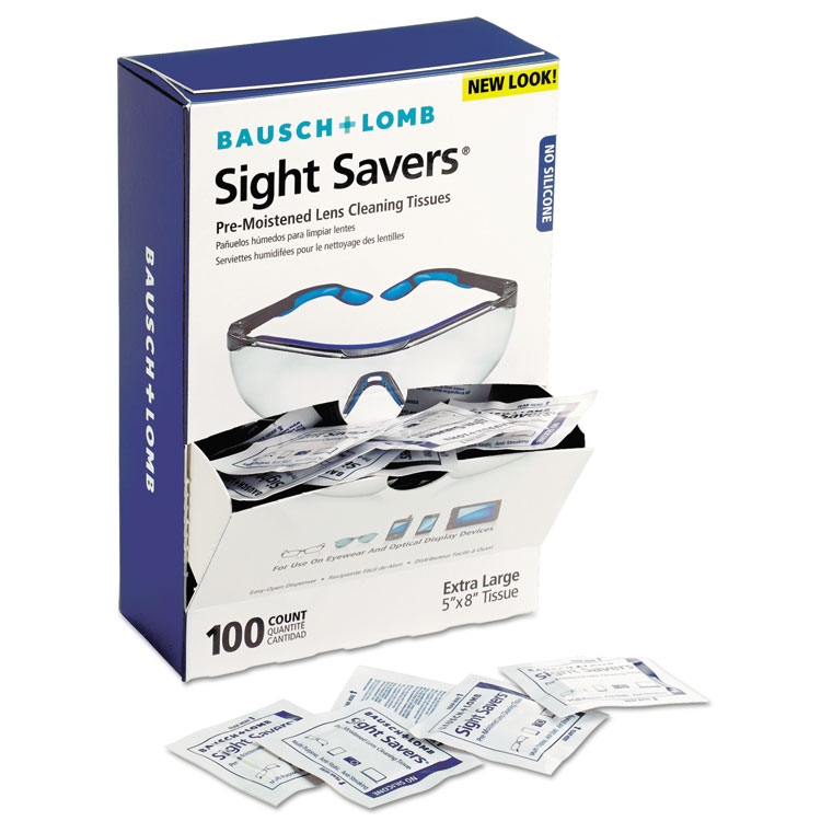 Bausch & Lomb Sight Savers Premoistened Lens Cleaning Tissues 1 000/pack