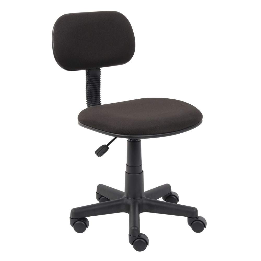 Boss B205-bk Steno Fabric Low-back Task Chair