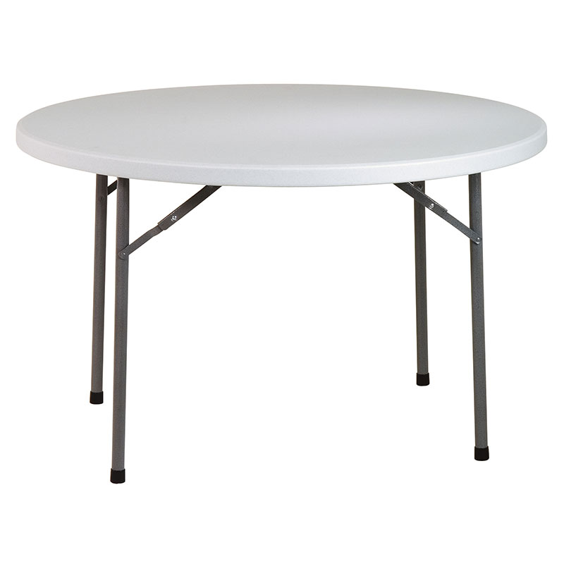 Office Star 48" Round Multi-purpose Resin Folding Table