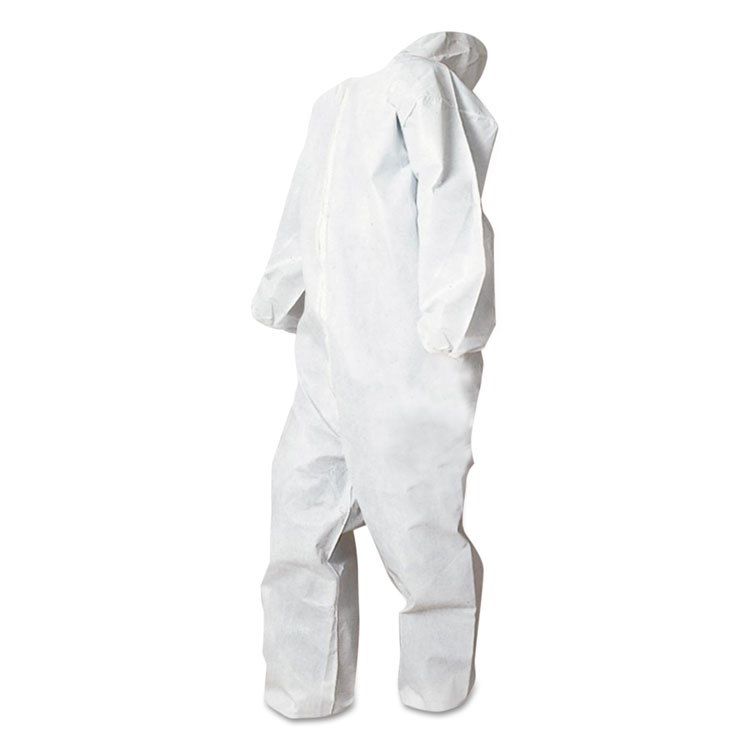 Boardwalk Disposable Coveralls White Small Polypropylene 25/pack
