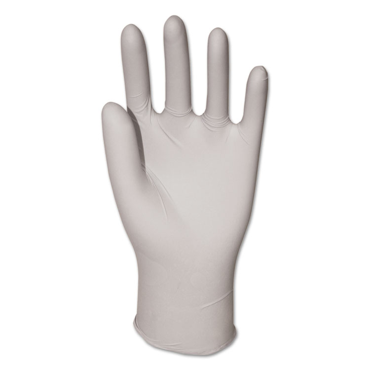 Boardwalk Powder-free Synthetic Examination Vinyl Gloves Medium Cream 5 Mil 100/pack