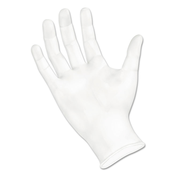 Boardwalk Exam Vinyl Gloves Powder/latex-free 3 3/5 Mil Clear Medium 100/pack