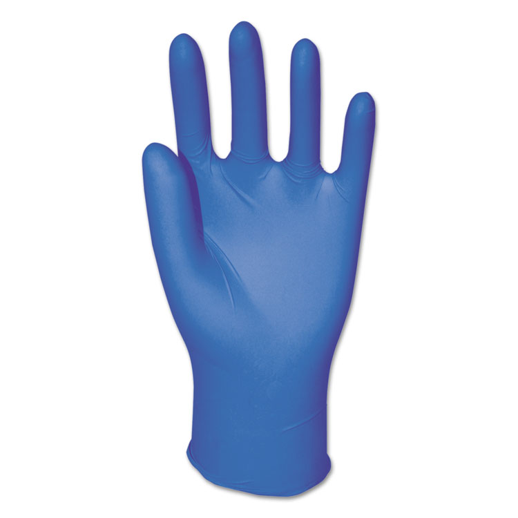 Boardwalk Disposable Examination Nitrile Gloves Medium Blue 5 Mil 100/pack