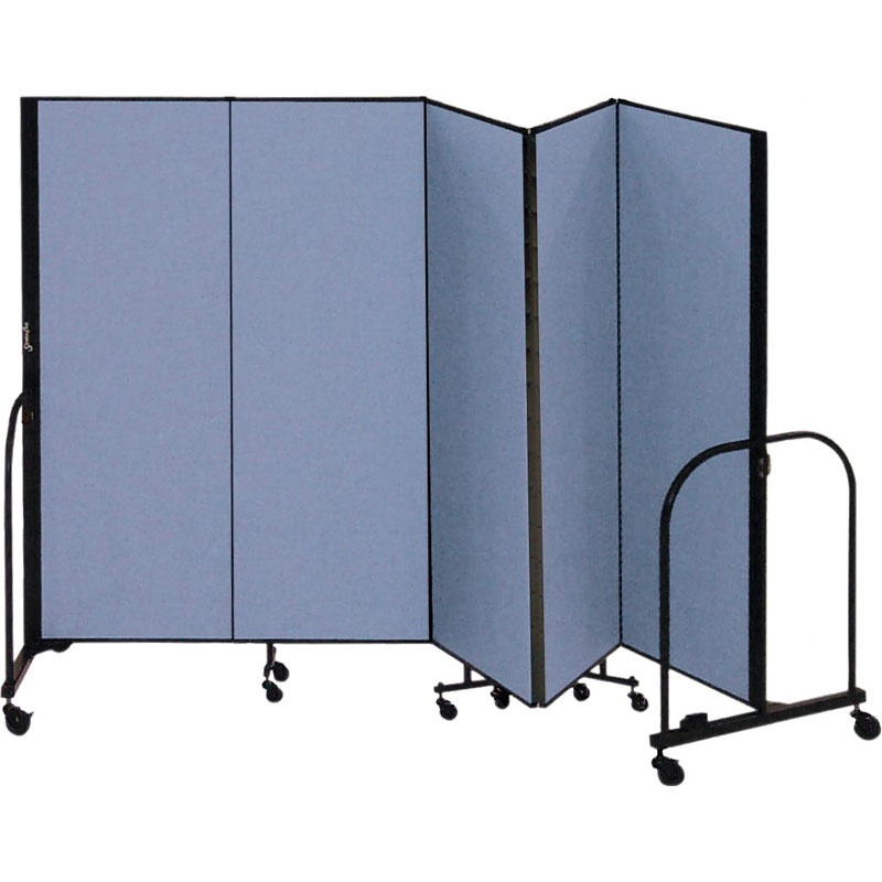 Screenflex Cfsl405 Freestanding Portable Configurable Room Divider 4