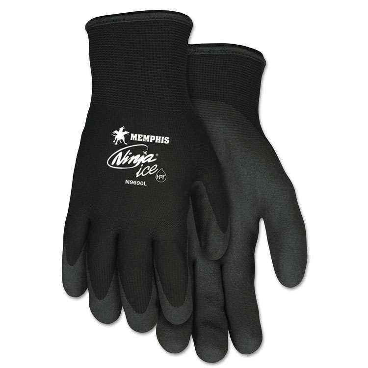 Memphis Ninja Ice Gloves Black Large