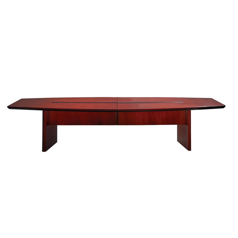 Mayline Corsica Ctc120 10 Ft Boat-shaped Conference Table