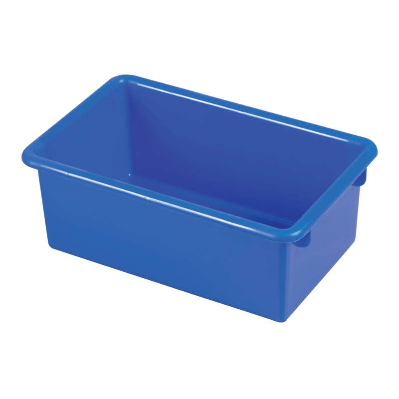 Ecr4kids Stack & Store Classroom Plastic Storage Tub 6 Pack