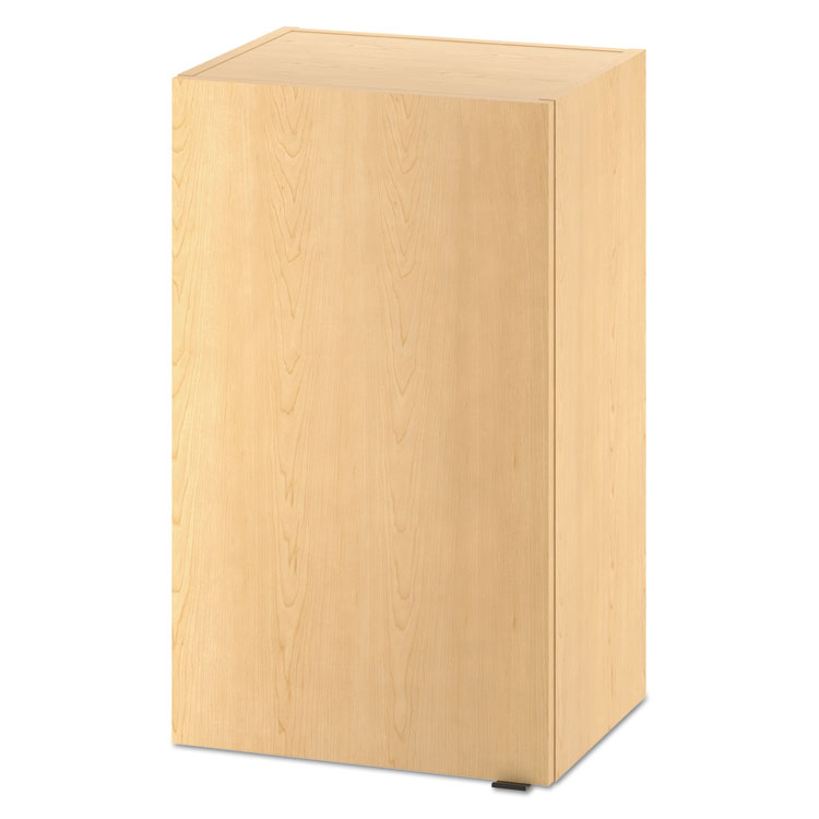 Hon 18" W X 14" D 1-door Hospitality Hanging Wall Modular Cabinet Natural Maple