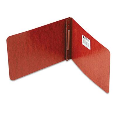 Acco 2" Capacity 5-1/2" X 8-1/2" Prong Clip Reinforced Hinge Pressboard Report Cover Red