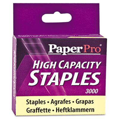 Paperpro 65-sheet Capacity Heavy-duty Staples 3/8" Leg 3000/box
