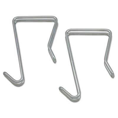 Alera 1-garment Single Sided Partition Hook 2-pack Silver