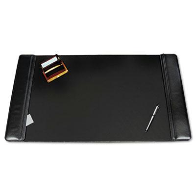 Artistic 24" X 38" Sagamore Desk Pad With Flip-open Side Panels Black