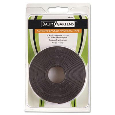 Mastervision 1/2" X 10 Ft. Magnetic Tape Black 1 Roll