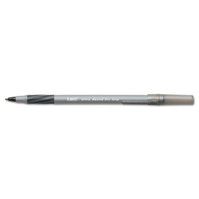 Bic Round Stic Grip 1.2 Mm Medium Stick Ballpoint Pens Assorted 36-pack