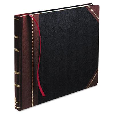 Boorum & Pease 10-7/8" X 14-1/8" 300-page Record Rule Columnar Book Black Cover