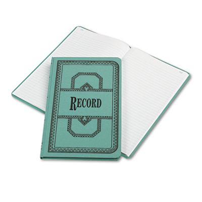 Boorum & Pease 7-5/8" X 12-1/8" 150-page Record Rule Account Book Blue Cover