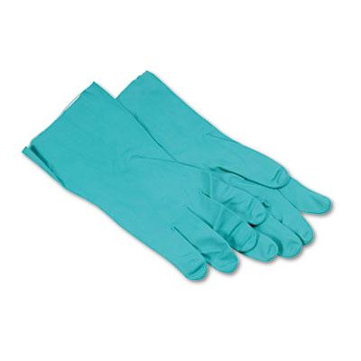 Boardwalk X-large Flock-lined Nitrile Gloves Green Dozen